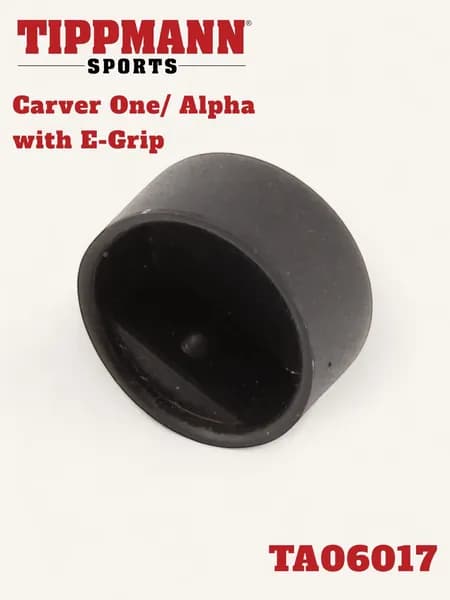 Задняя заглушка для пейнтбольного маркера Tippmann Carver One/ Alpha Black w/E-Grip (TA06017 End Cap Cover)