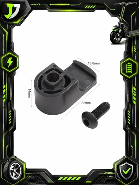 Защитный бампер Ninebot F20 F30 F40, замена, чёрный, 33x16.8мм, 20г PE, идеал для улицы