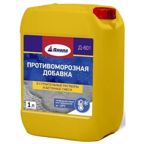 Противоморозная добавка -20с диола 1л д-601