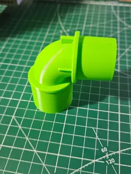 Отвод для циклона BzrWF3D