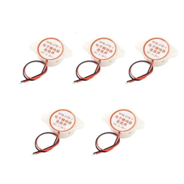 Зуммер PCB 90dB 47мм, Белый