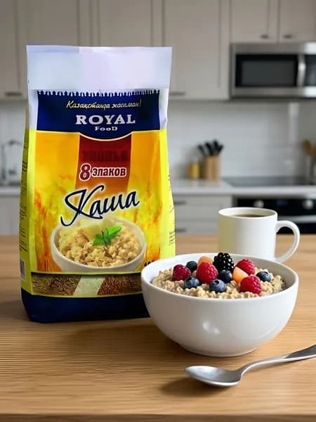 Хлопья 8 злаков Royal Food, Казахстан, 400 г
