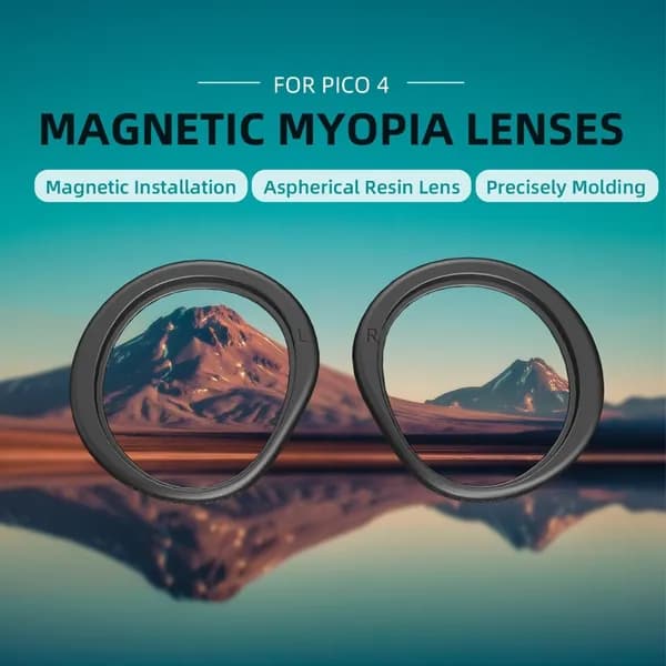 Подходит для магнитной оправы объектива близорукости Pico 4 VR-500 градусов
