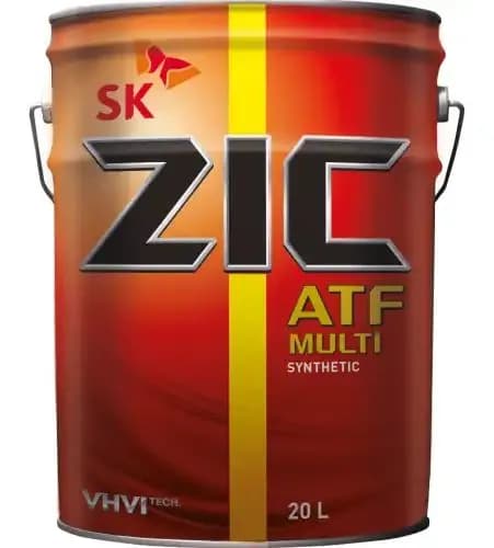 Масло для акпп и гур zic atf multi 192628 полусинтетическое 20 л