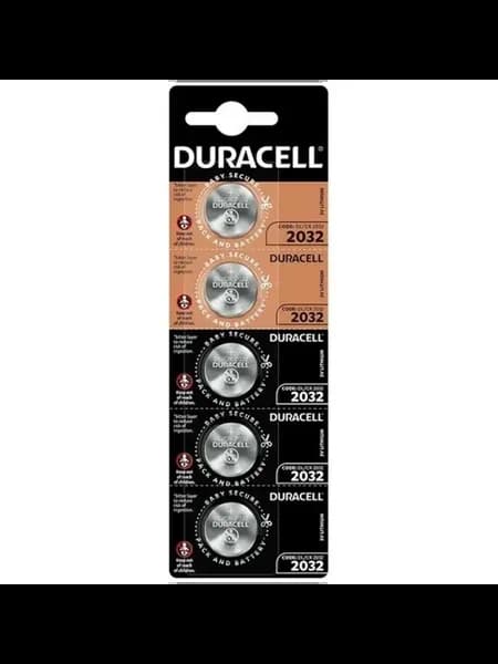 Элемент питания Duracell CR2032 бл 5