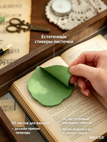 Бумага для заметок 1 шт., листов: 50