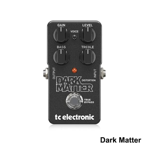 TC Electronic Dark Matter Педаль эффектов для электрогитары Distortion с экстремальным динамическим диапазоном