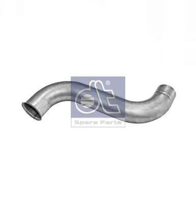Труба глушителя 2-изг. L-655 Renault Premium, TR, PR (DT Spare Parts)