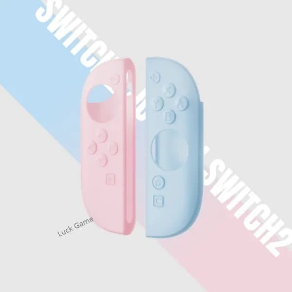 Силиконовые чехлы для контроллеров Nintendo Switch 2 (NS2), пара, защитные, антискользящие