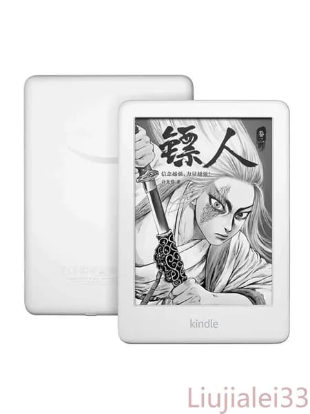 6" Электронная книга Электронная книга Kindle 10-го поколения, молодежное издание 2019 года, 6 дюймов, с подсветкой，Русский, белый