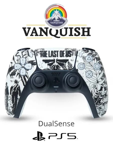Кастомизированный геймпад PS 5 Dualsense RAINBO Vanquish "Последние из нас"