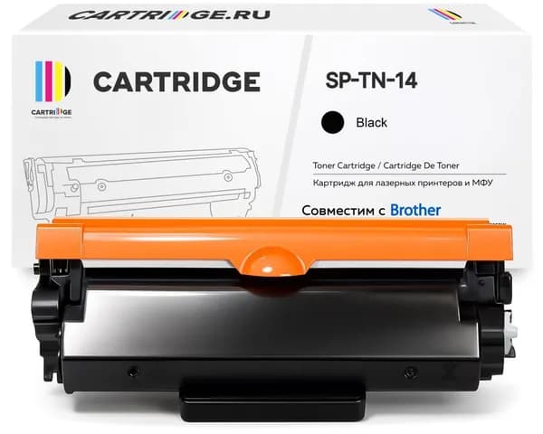 Тонер-картридж SP TN-14 черный для Brother, SolutionPrint