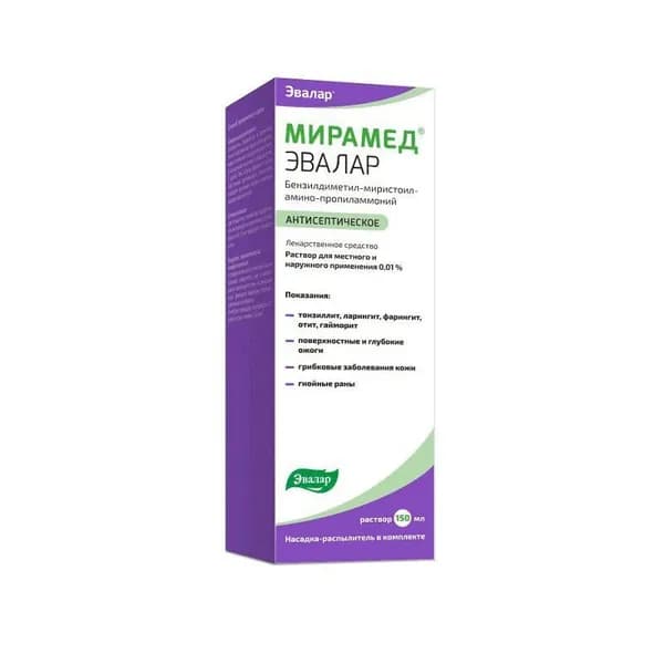 Мирамед Эвалар раствор 0,01% фл.150мл