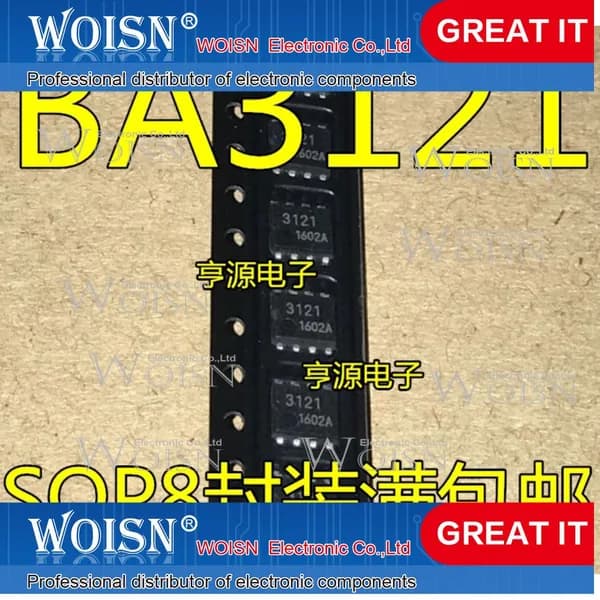 2шт BA3121F-E2 BA3121 3121 SOP-8 Интегральная схема