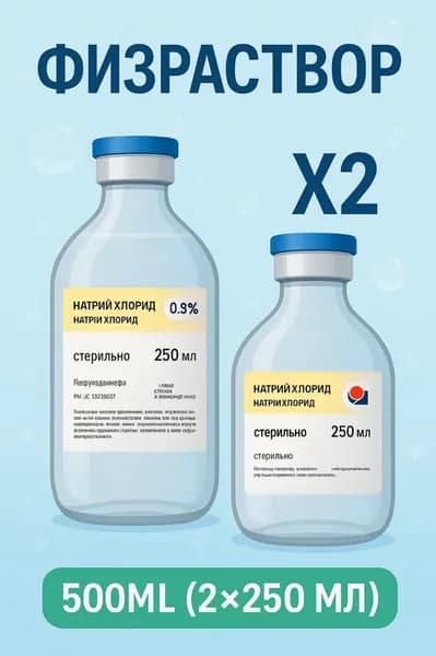 натрий хлорид 0.9% 250мл