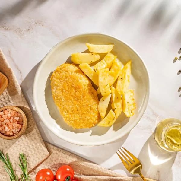 Шницель куриный с картофелем запеченный М Кухня 250г