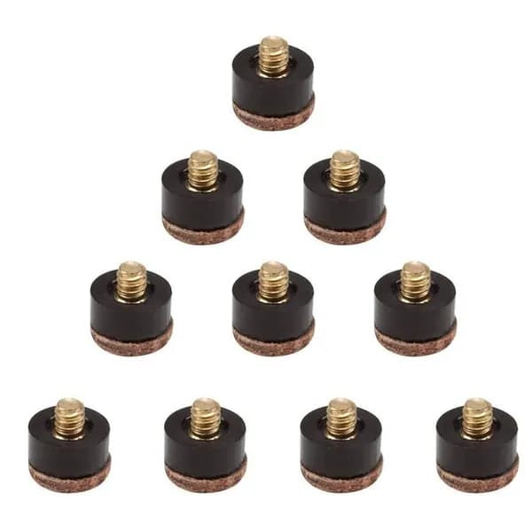 Наконечник для кия с винтом (10 шт.), - 10MM