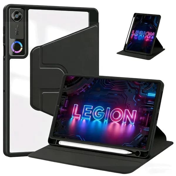 Для Lenovo LEGIO Y700 5-го поколения 2026 8.8 дюйма TB323FU защитный чехол Smart вращающийся с держателем карандаша корпуса планшета