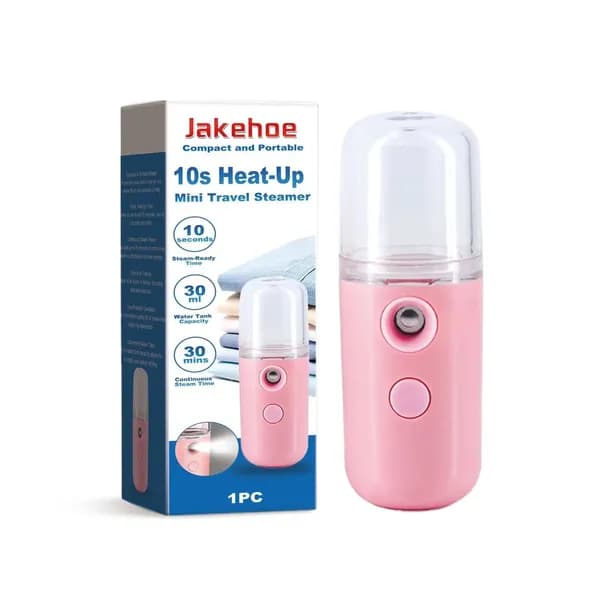 Мини-отпариватель Jakehoe (портативный, дорожный, 30 мл, 1 комплект)