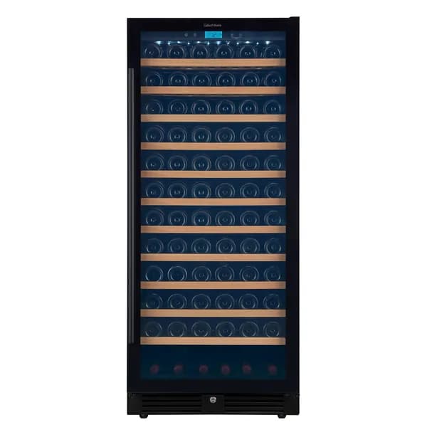 Винный шкаф Cellar Private CP127-1TB, встраиваемый, однотемпературный, 127бут, черный.