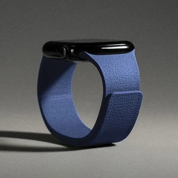 Силиконовый магнитный ремешок без пряжки, подходит для Apple Watch серий 1-9, SE/10, 42-44-45-46-49мм