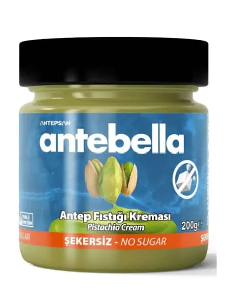 Antebella Крем из фисташек без сахара Натуральный и без добавок, 200 г