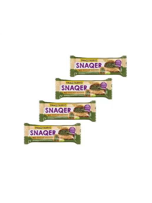 Протеиновые батончики Snaqer by Dubai 4 шт по 50 гр