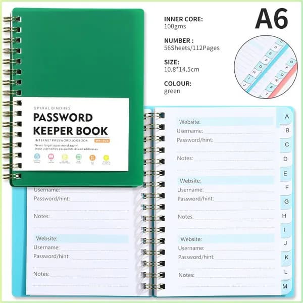 Книга учета A6