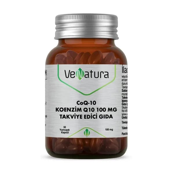 VeNatura Коэнзим Q10 пищевая добавка 100мг 30 капсул