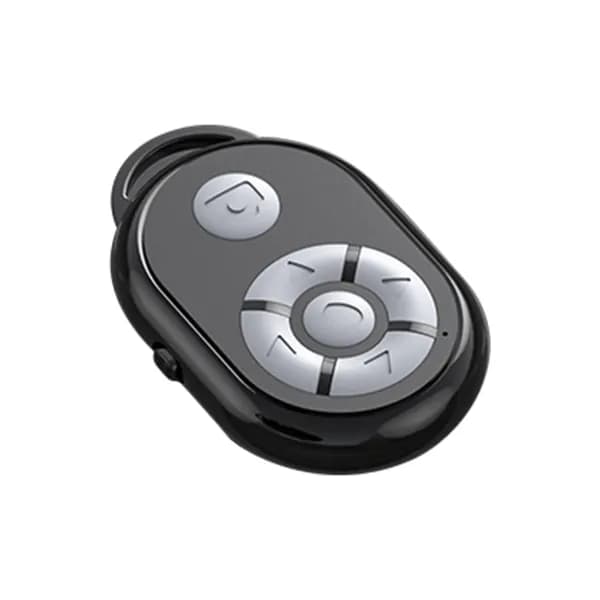 Беспроводной Bluetooth-пульт для селфи, версия 5.0, силиконовые кнопки, чёрный