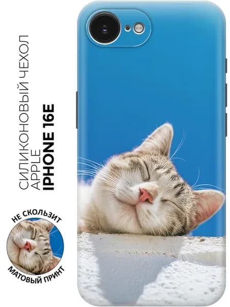 Чехол на Apple iPhone 16e с котиками