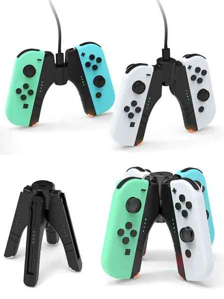 Зарядное устройство для 4-х контроллеров Joy-Con Nintendo Switch (Dobe TNS-1180)