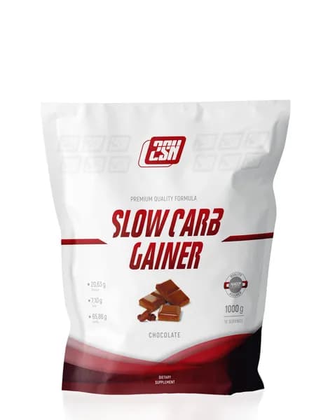 Гейнер сложные углеводы медленные углеводы 2SN Slow Carb Gainer 1000g Шоколад