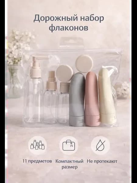 Дорожный набор флаконов