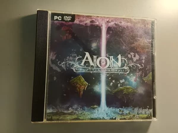 Диск с винтажной игрой для слабого ПК AION, the tower of eternity
