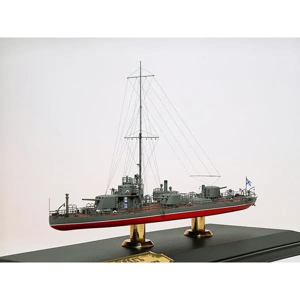 Канонерская лодка "Шквал", Россия 1910 год, М.1:200, сборная модель корабля из бумаги