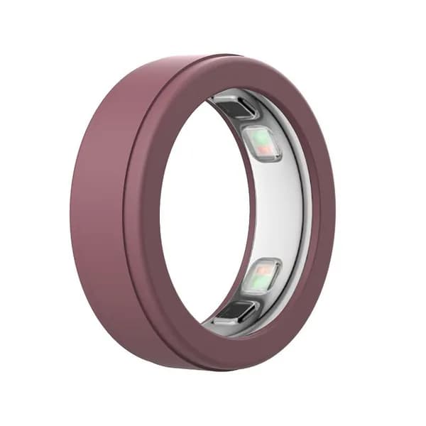 Мягкий силиконовый чехол для кольца Oura Ring 5, цвет бобовый красный , размер M