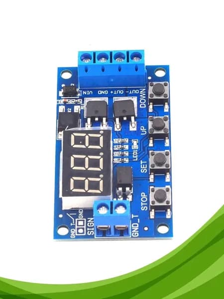 Двойной таймер задержки включения 15A 400W