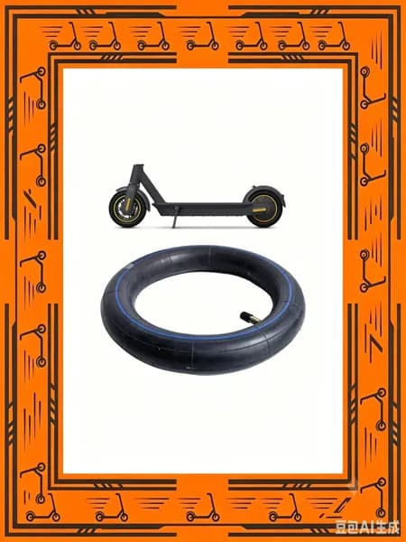 AAD0170948001 Шланг 10x2.50 60/70-6.5 Max Kugoo, чёрный, вес 140г, замена для электроскутеров
