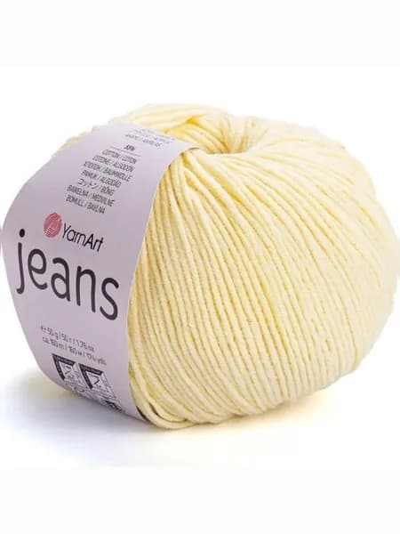 Пряжа YarnArt Jeans №67 1 моток 45% акрил 55% хлопок 50г 160м