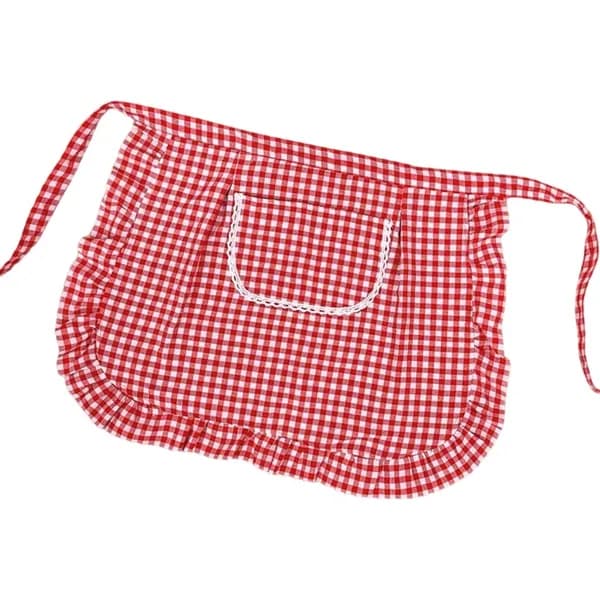 Фартук кухонный  1шт, Plaid red