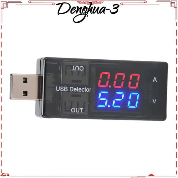 Тестер Dual USB, с функцией калибровки, для troubleshooting