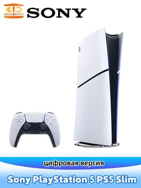 Глобальная версия Игровая приставка Sony PlayStation 5 PS5 Slim (цифровая версия) Поддержка Pусский язык