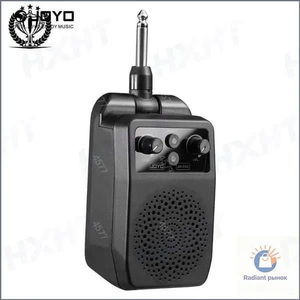 Портативный гитарный усилитель GM JOYO JA05G, подходящий для миниколонок и четырех типов эффектов, считается качественным бестселлером.