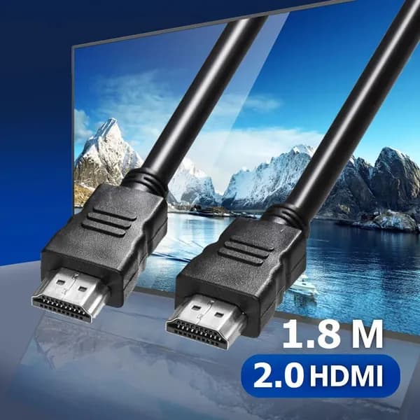 Кабель аудио-видео витая пара RIPO HDMI/19M-HDMI/19M v 2.0, М/М 1.8 метра 003-930006