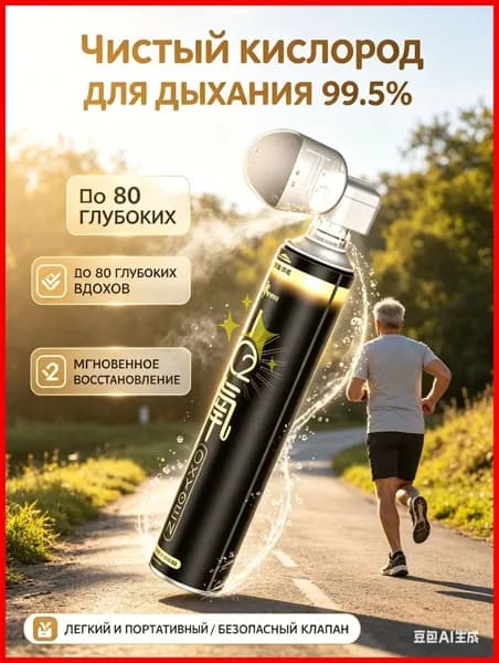 Умный кислородный баллон, портативный медицинский ингалятор, для дома и гор, Bluetooth + APP, контроль остатка, для COPD и гипоксии