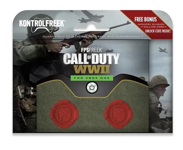 Насадки на стики FPS KontrolFreek Call of duty WW2 для геймпада Xbox One / Series S X накладки 90