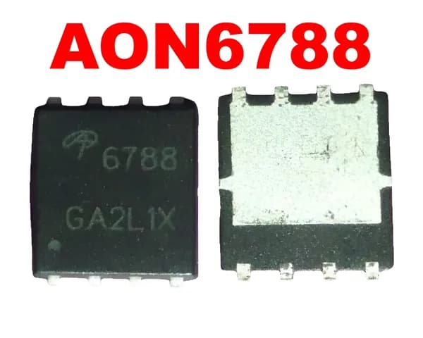 Микросхема AON6788 N-Channel MOSFET 30V 80A DFN5x6