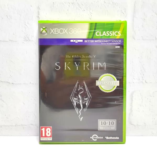 The Elder Scrolls 5 (V) Skyrim Английский язык Видеоигра на диске Xbox 360. Товар уцененный