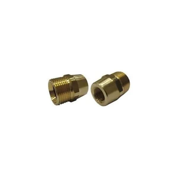 Переходник M22x1.5ш 1/4"г , (400бар, латунь), TORNADO (M-56520)